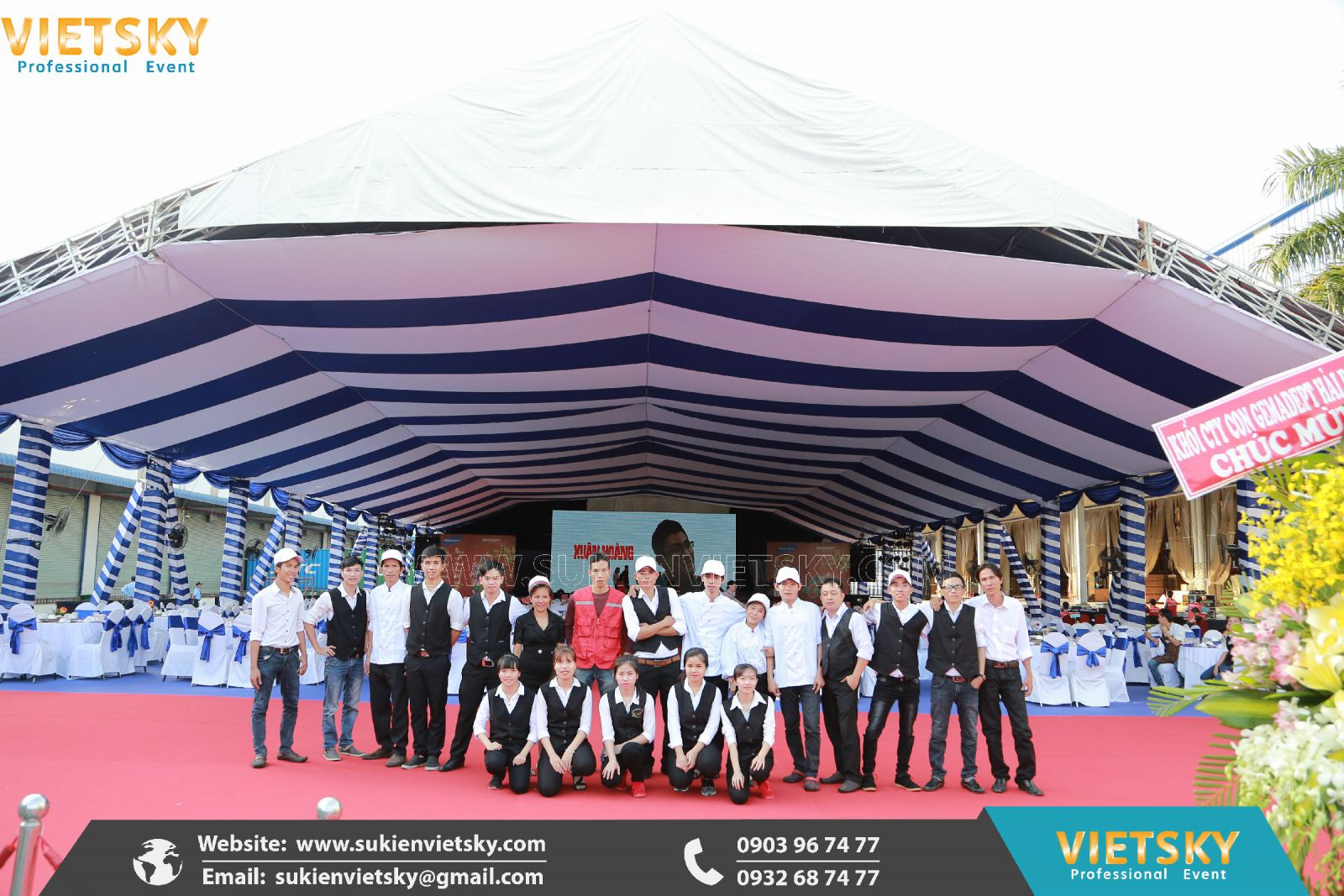 tổ chức tất niên chuyên nghiệp tại vũng tàu