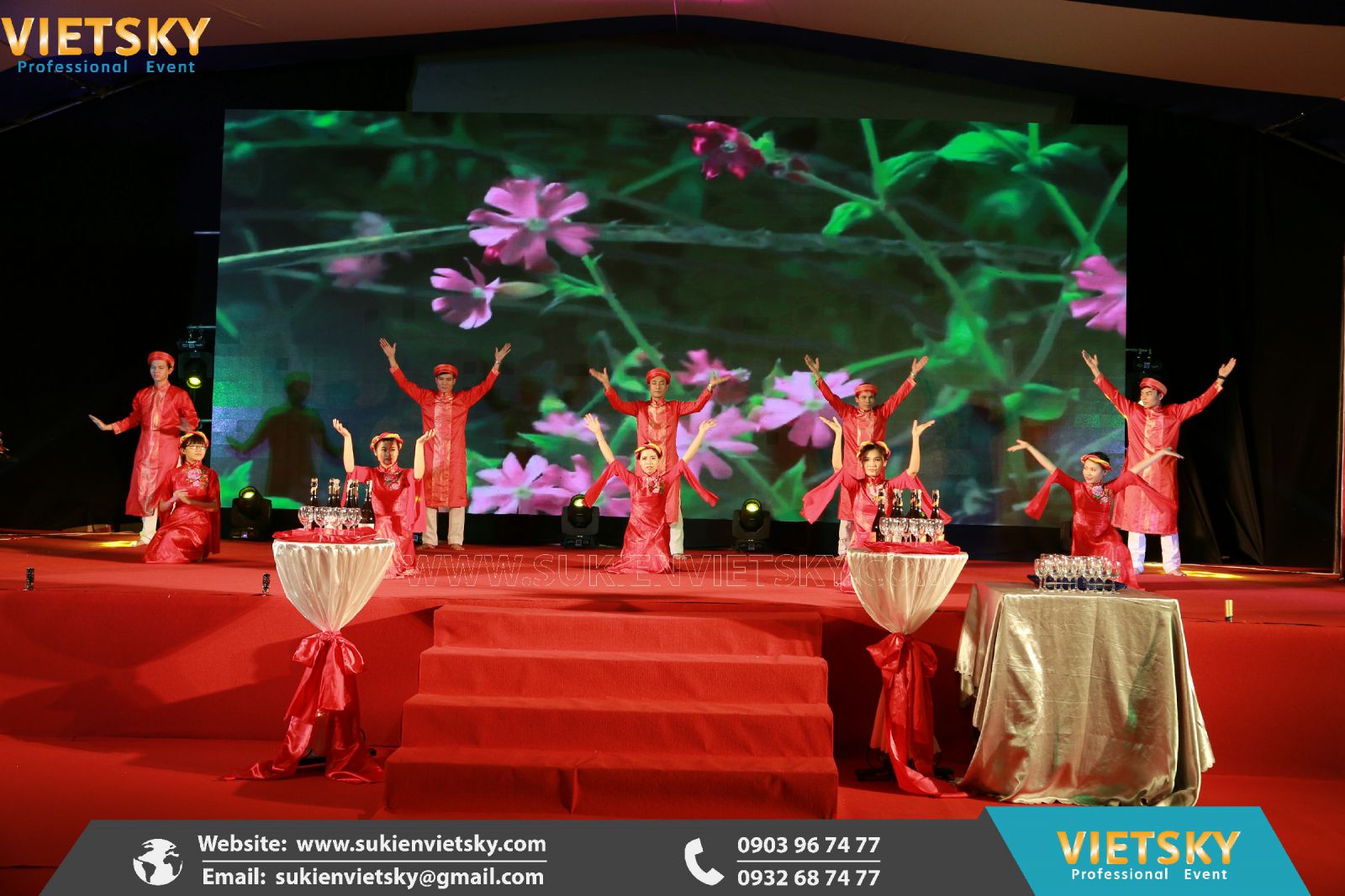 tổ chức tất niên chuyên nghiệp tại bình dương