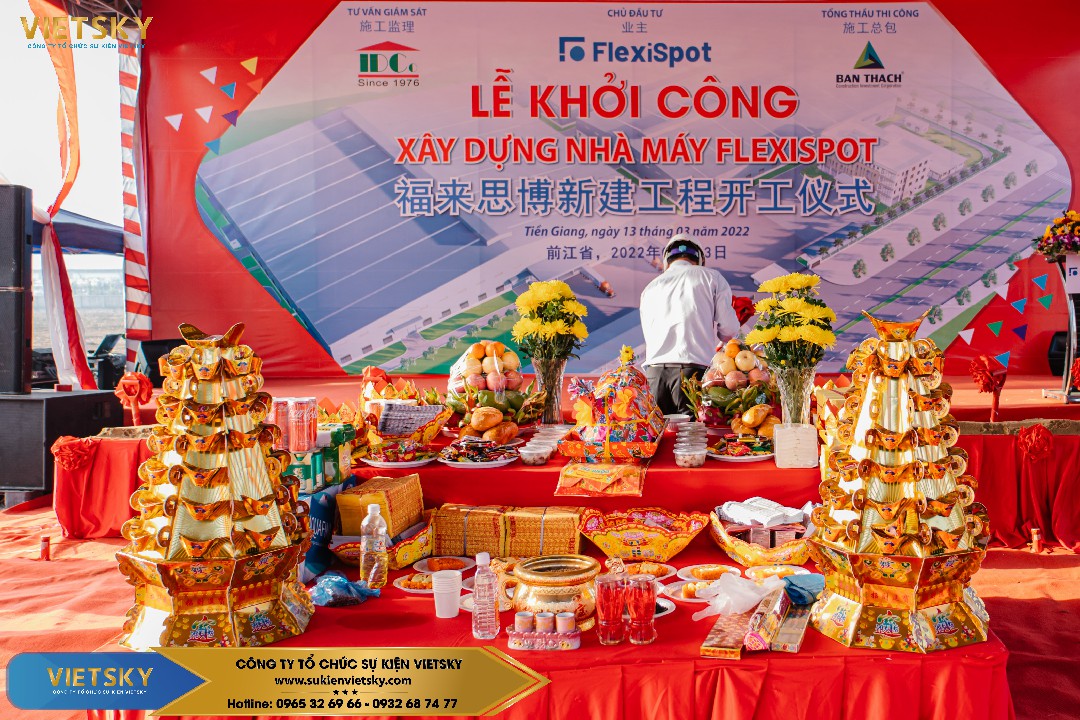 to chuc le khoi cong tai tien giang - Công Ty Tổ Chức Sự Kiện VietSky