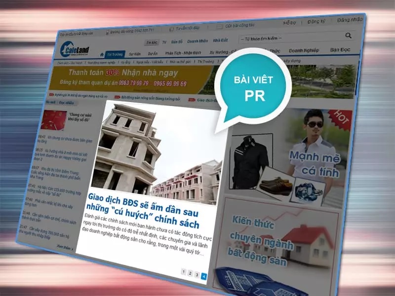 Bài viết báo PR trên trang điện tử - Công Ty Tổ Chức Sự Kiện VietSky