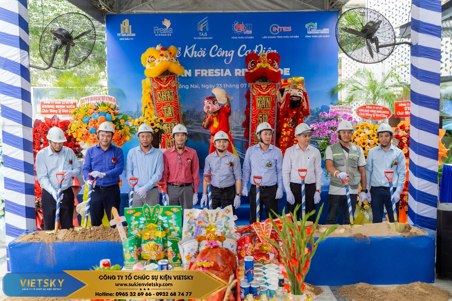 tổ chức lễ khởi công 31 - Công Ty Tổ Chức Sự Kiện VietSky